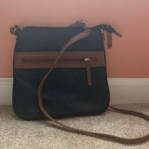 ❌SOLD❌ Black and Brown City Streets crossbody bag
